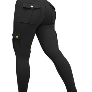 Butt Lift Leggings with Flap Pockets