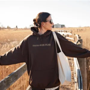 Faith Overcomes Fear Hoodie