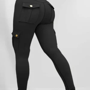 Butt Lift Leggings with Flap Pockets